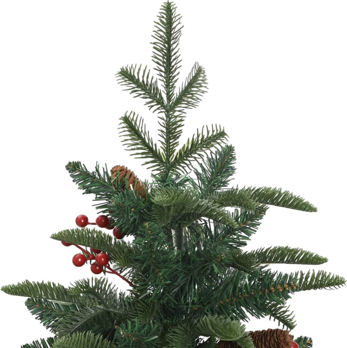 The Living Store Kunstkerstboom Dennenappels 150 cm