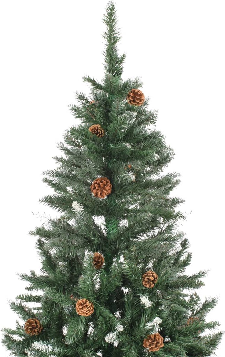 The Living Store Kunstkerstboom Dennenappels 210 cm