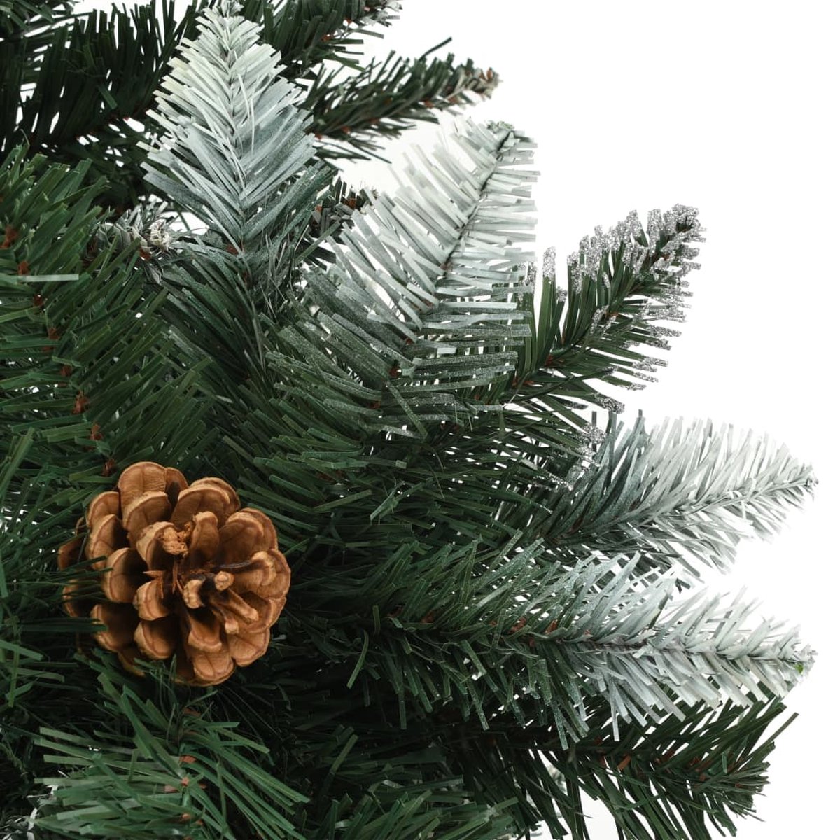 The Living Store Kunstkerstboom Dennenappels 210 cm