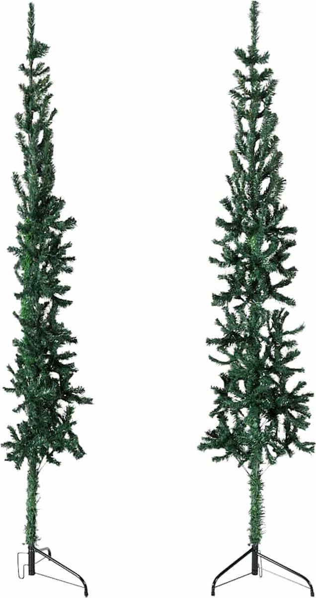 The Living Store Kunstkerstboom Half 120 cm Groen