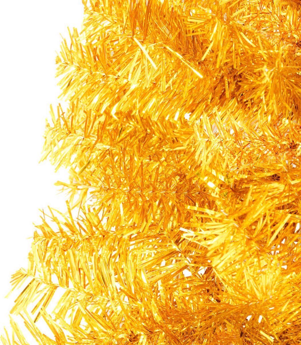 The Living Store Kunstkerstboom Half 150 cm Goud