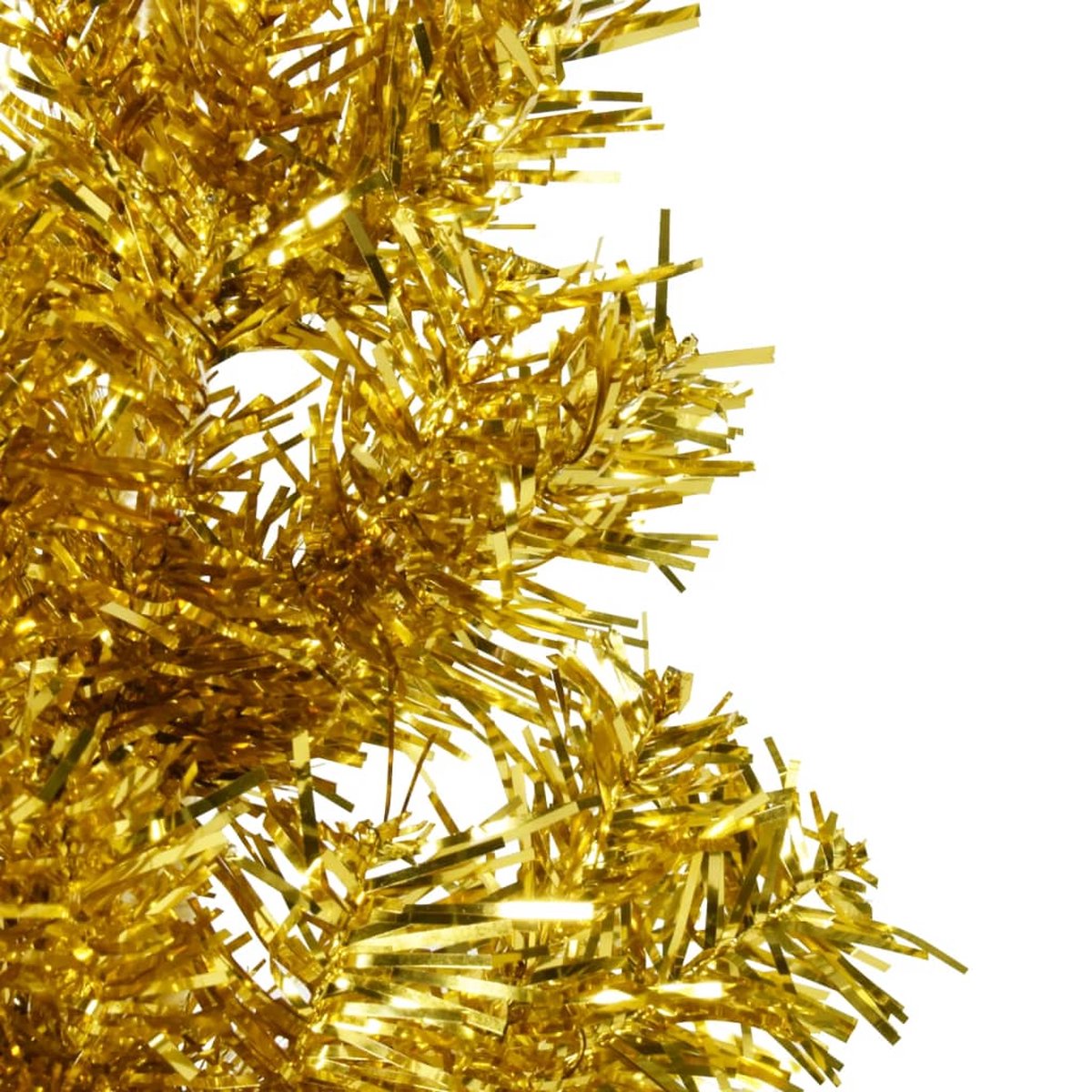 The Living Store Kunstkerstboom Half 150 cm Goud