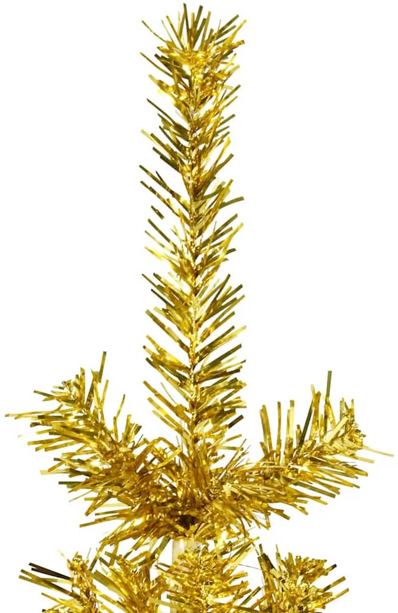 The Living Store Kunstkerstboom Half 150 cm Goud