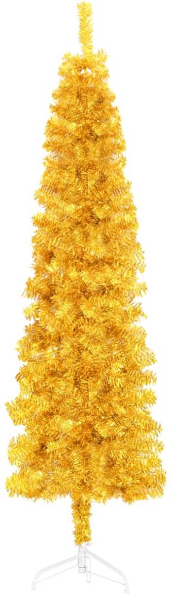 The Living Store Kunstkerstboom half 210 cm goud