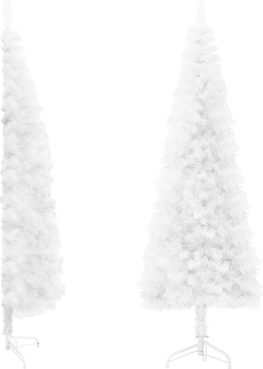 The Living Store Kunstkerstboom half 240 cm wit