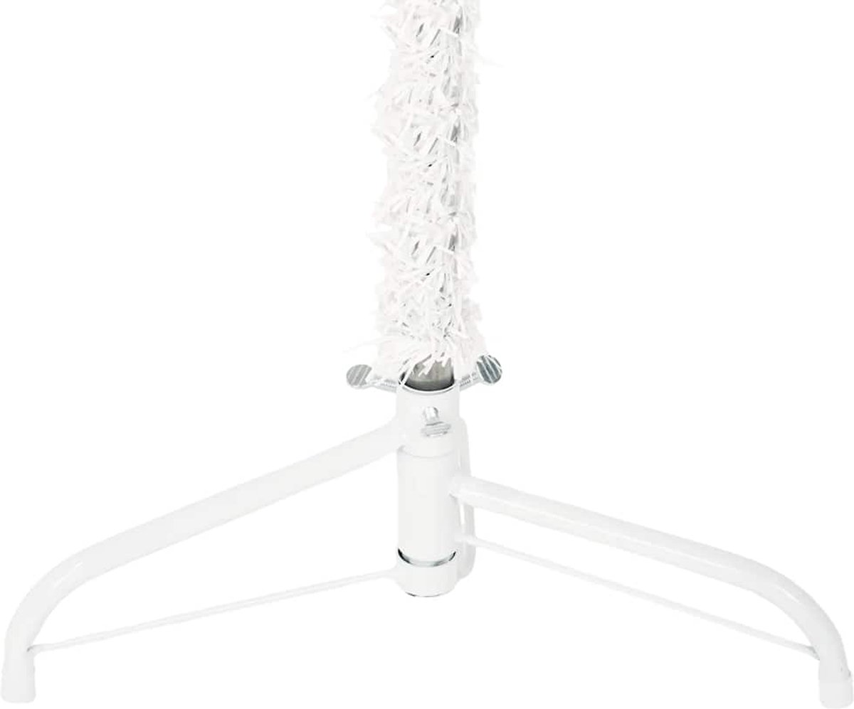 The Living Store Kunstkerstboom half 240 cm wit