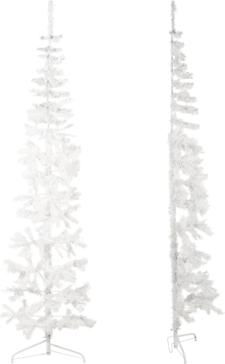 The Living Store Kunstkerstboom half 240 cm wit
