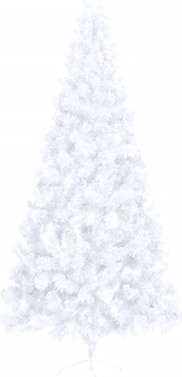 The Living Store Kunstkerstboom Half Rond 240 cm PVC Groen