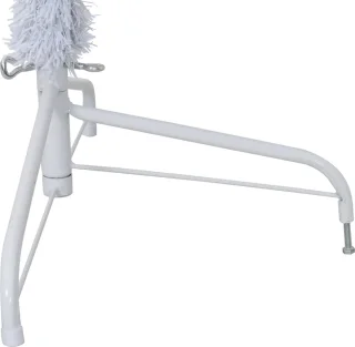 The Living Store Kunstkerstboom Half Rond 240 cm PVC Groen