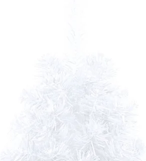 The Living Store Kunstkerstboom Half Rond 240 cm PVC Groen