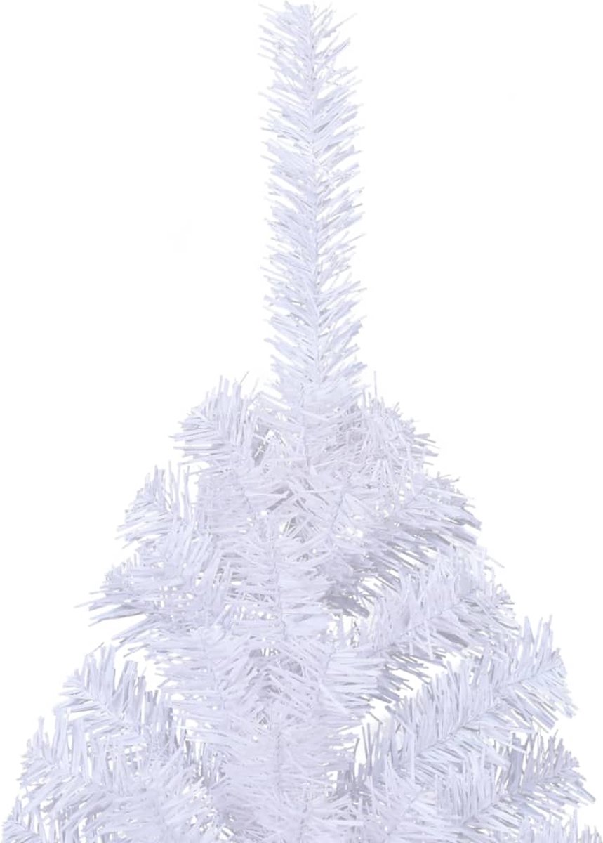 The Living Store Kunstkerstboom Half Rond 240 cm PVC Groen
