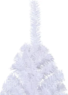 The Living Store Kunstkerstboom Half Rond 240 cm PVC Groen