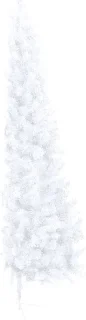 The Living Store Kunstkerstboom Half Rond 240 cm PVC Groen