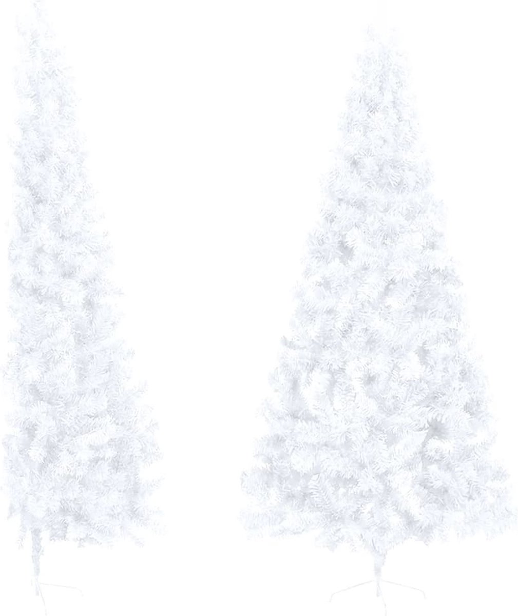 The Living Store Kunstkerstboom Half Rond 240 cm PVC Groen