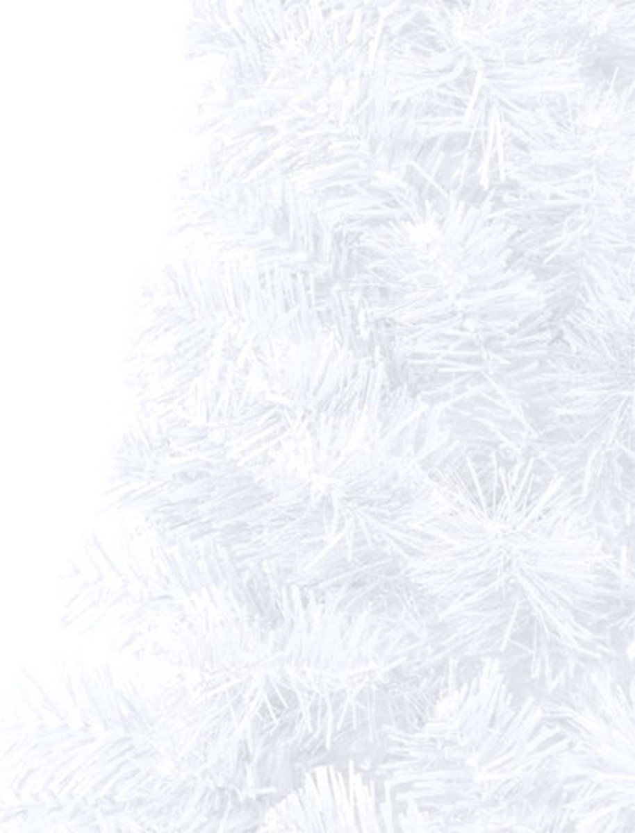The Living Store Kunstkerstboom Half Rond 240 cm PVC Groen