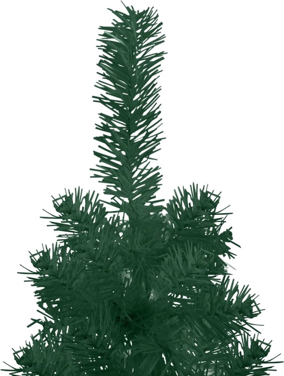 The Living Store Kunstkerstboom half smal 180 cm groen