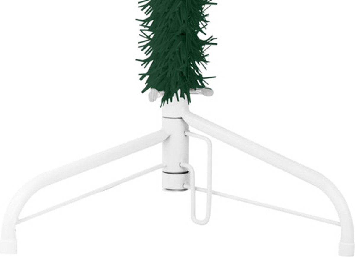 The Living Store Kunstkerstboom half smal 180 cm groen