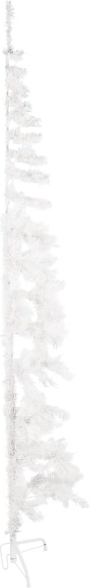 The Living Store Kunstkerstboom Half Smal 210 cm Wit