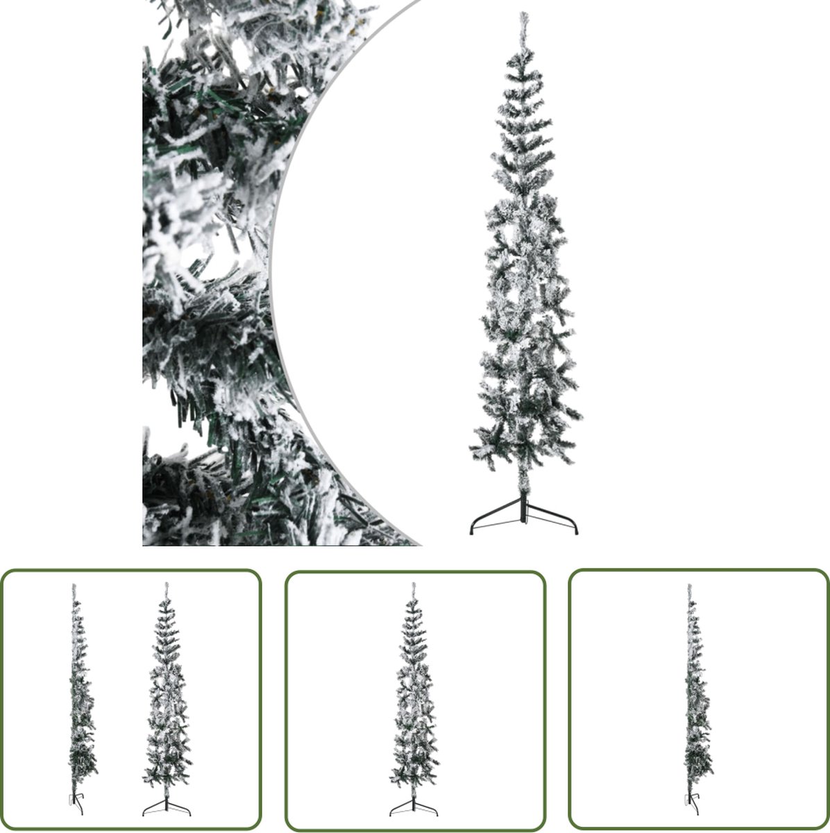 The Living Store Kunstkerstboom half smal 240 cm