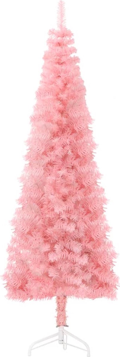 The Living Store Kunstkerstboom Halfsapn 210 cm Roze