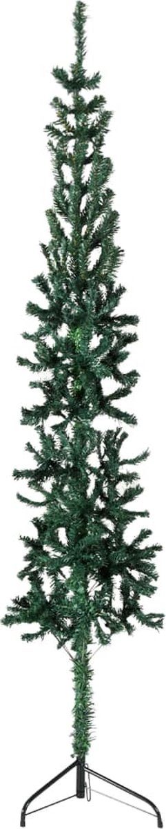 The Living Store Kunstkerstboom Halverende 240 cm Groen