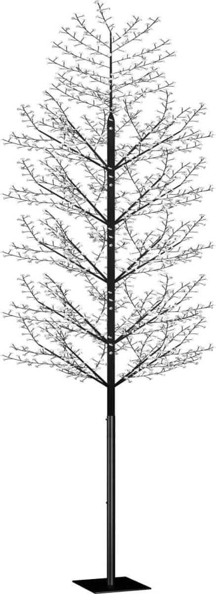 The Living Store Kunstkerstboom Kersenbloesem 500 cm LED blauw