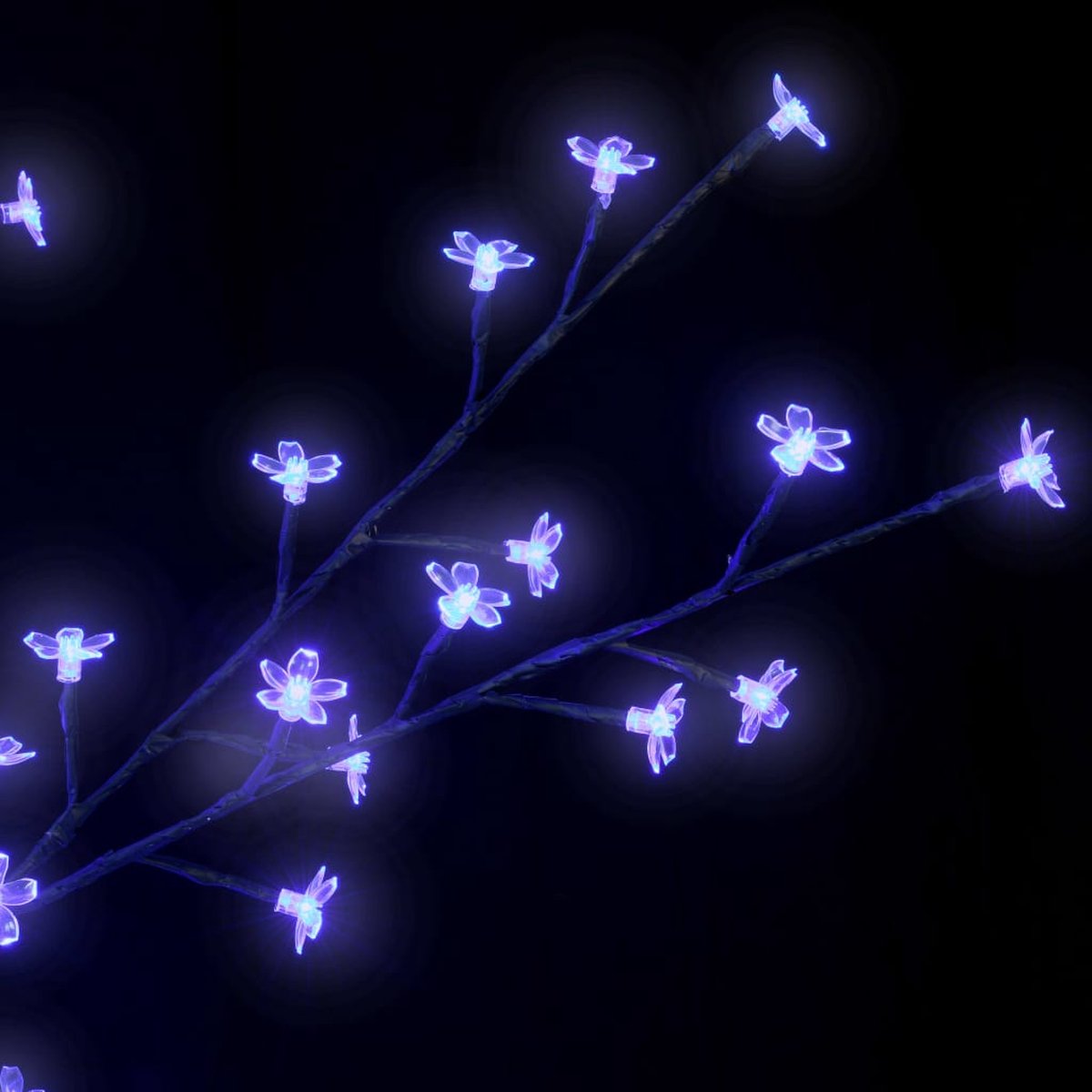 The Living Store Kunstkerstboom Kersenbloesem 500 cm LED blauw