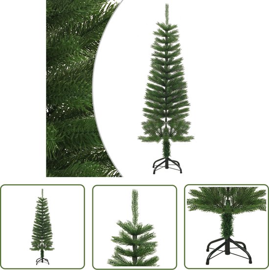 The Living Store Kunstkerstboom met standaard 120 cm PE smal