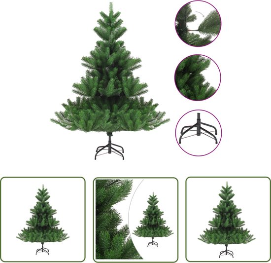 The Living Store Kunstkerstboom Nordmann 240 cm groen