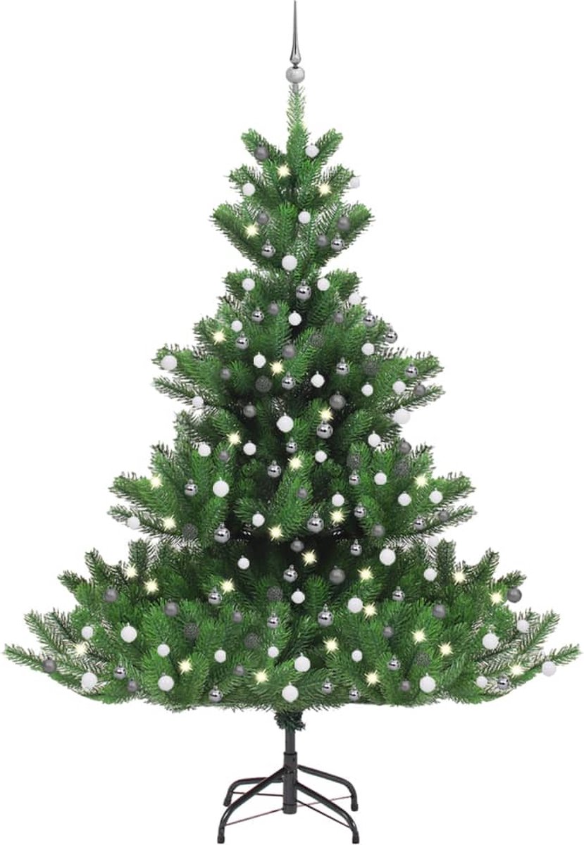 The Living Store Kunstkerstboom Nordmann 240 cm groen