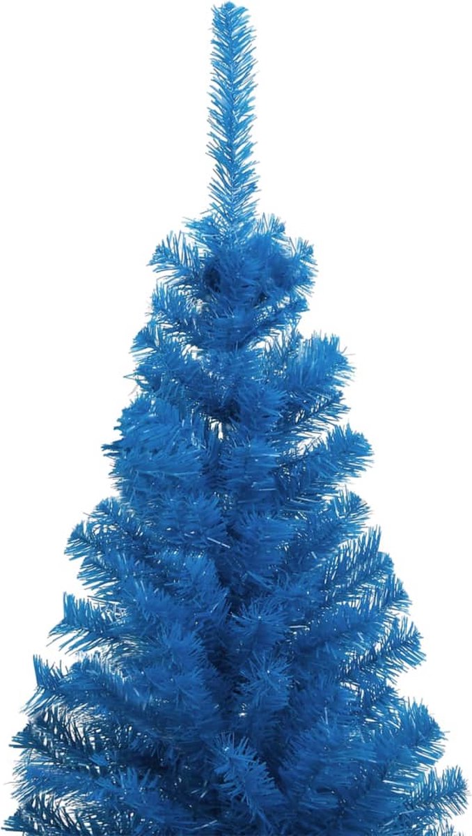 The Living Store Kunstkerstboom PVC 210 cm blauw