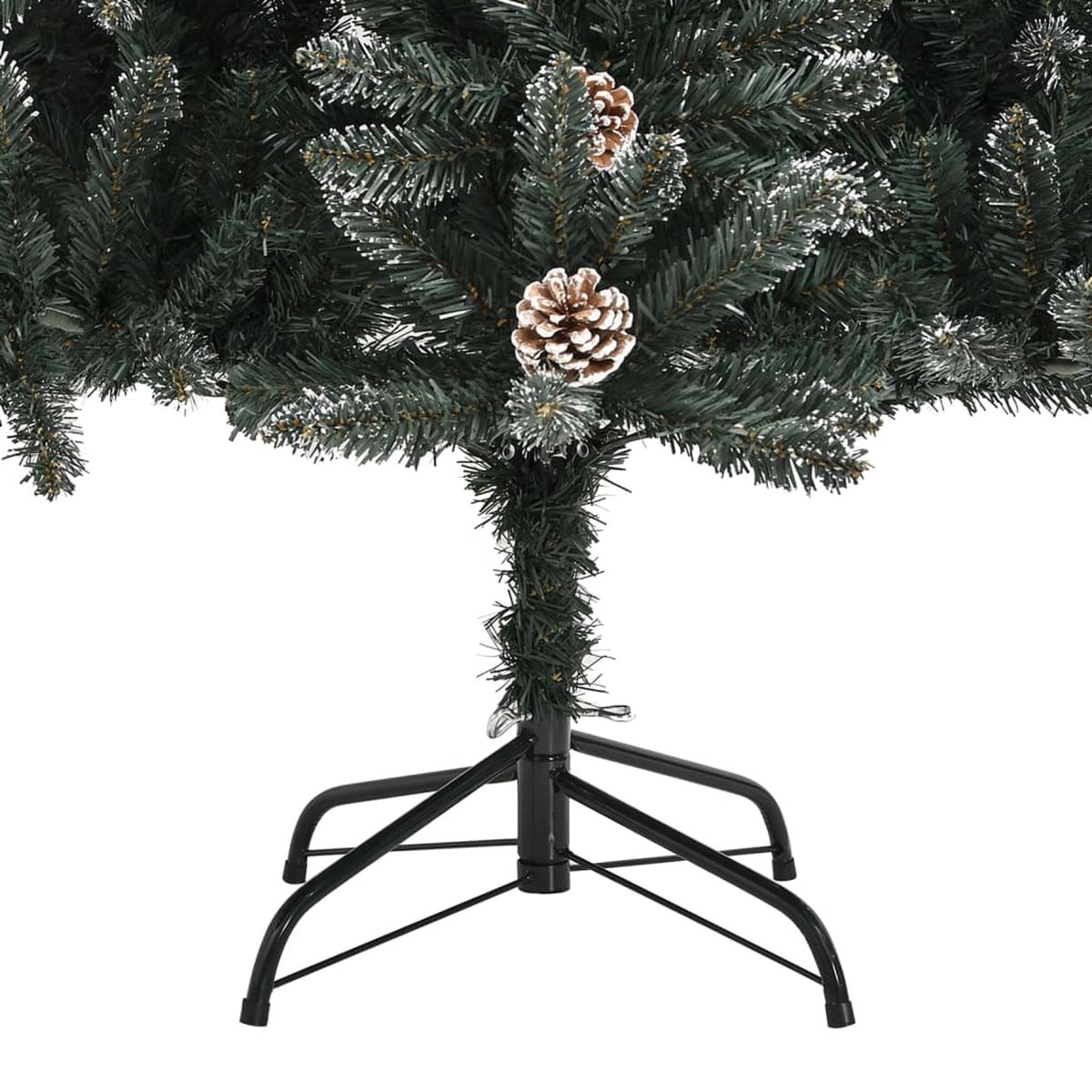 The Living Store Kunstkerstboom PVC 210 cm Groen