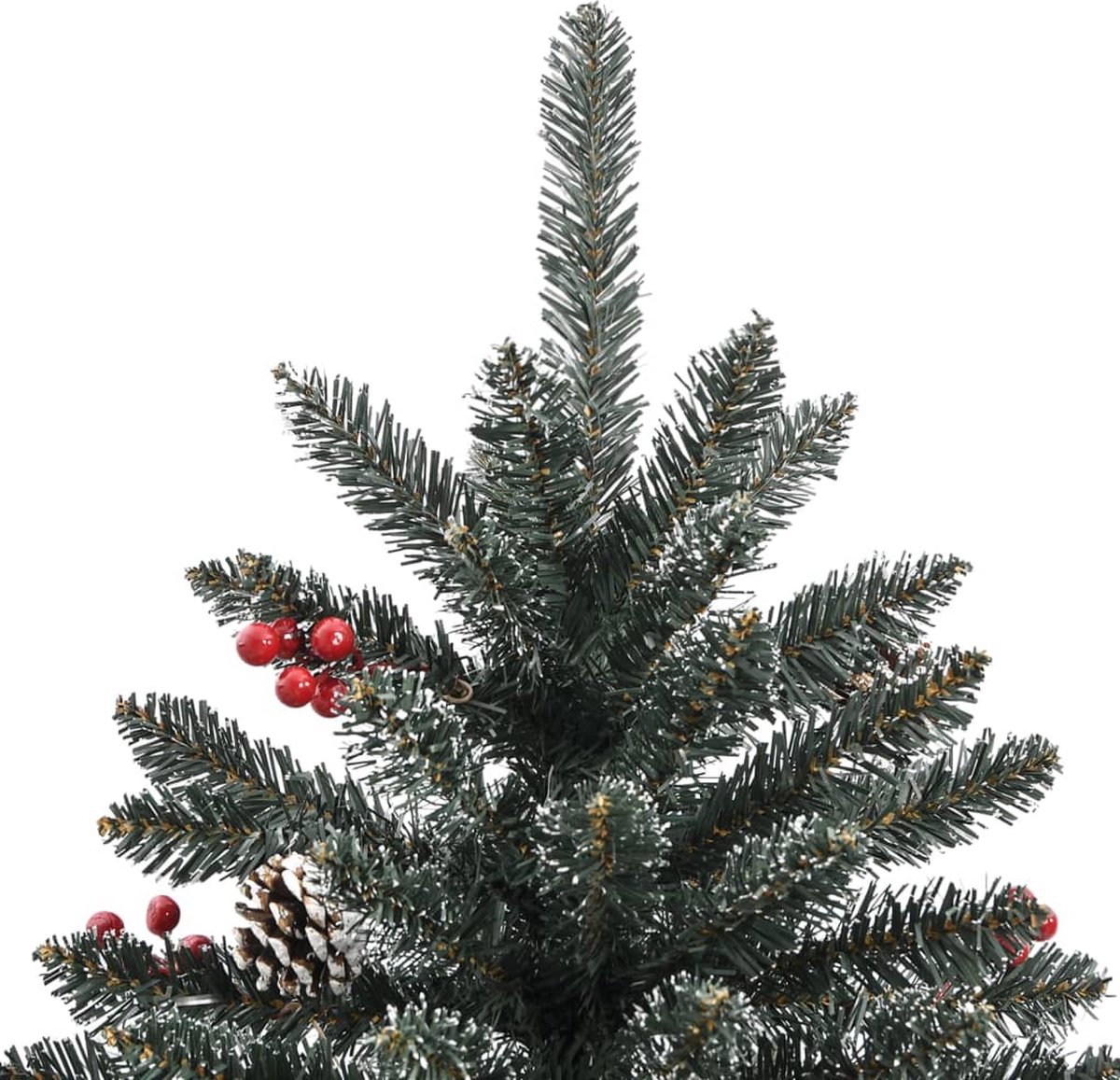 The Living Store Kunstkerstboom PVC 210 cm Groen