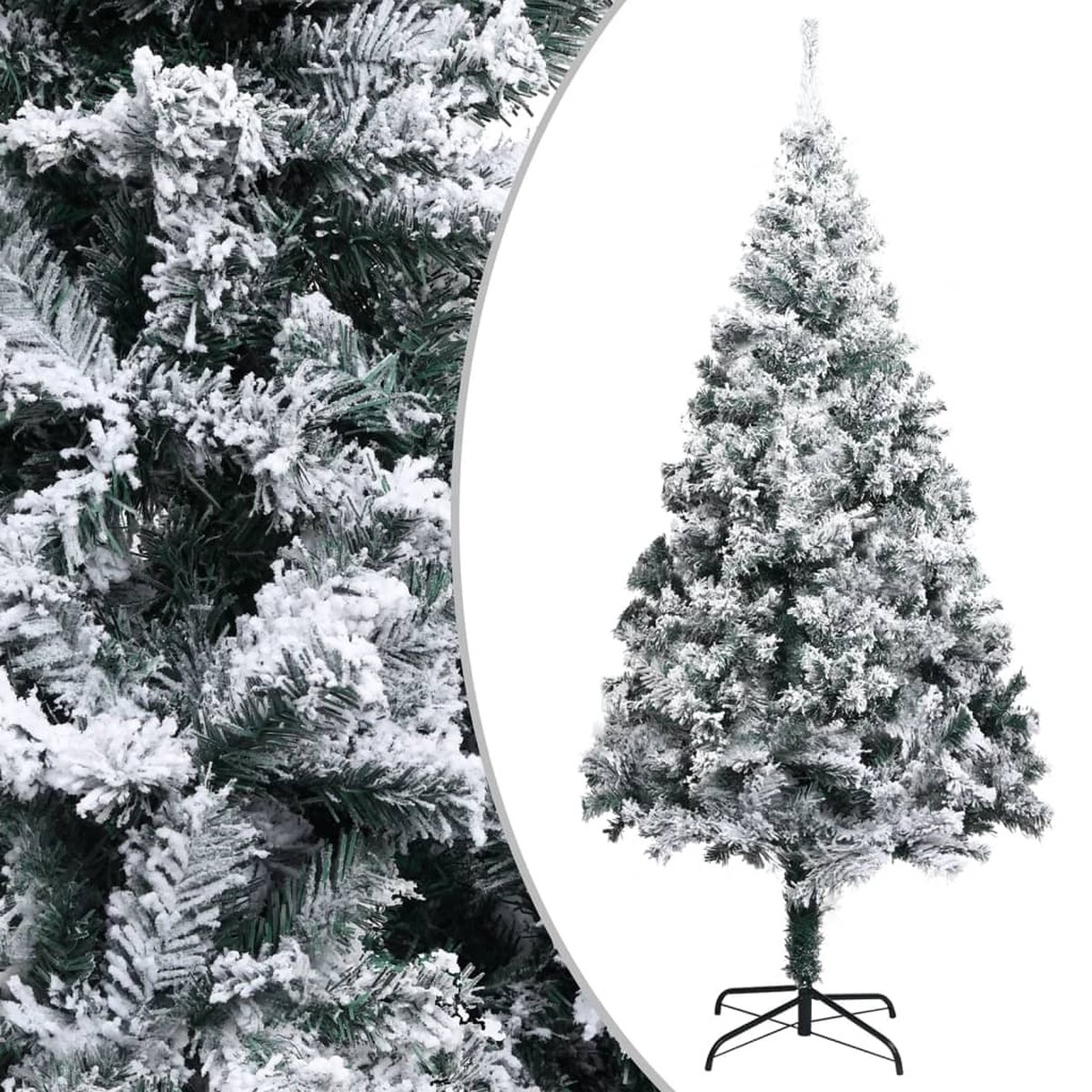 The Living Store Kunstkerstboom PVC 300 cm groen