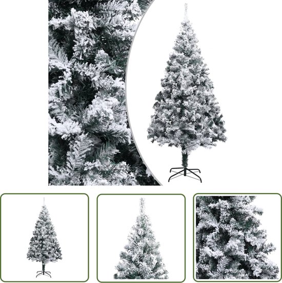 The Living Store Kunstkerstboom PVC 300 cm groen