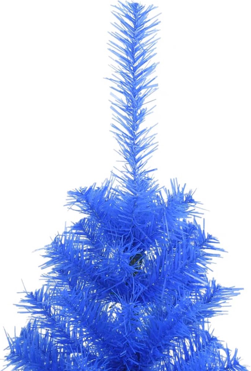 The Living Store Kunstkerstboom PVC blauw 120 cm
