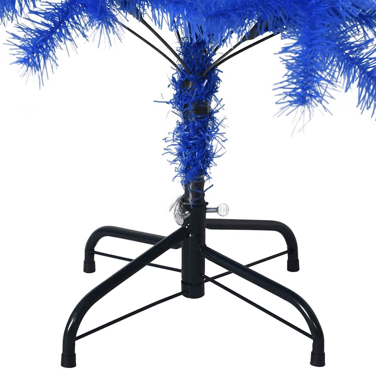 The Living Store Kunstkerstboom PVC blauw 120 cm