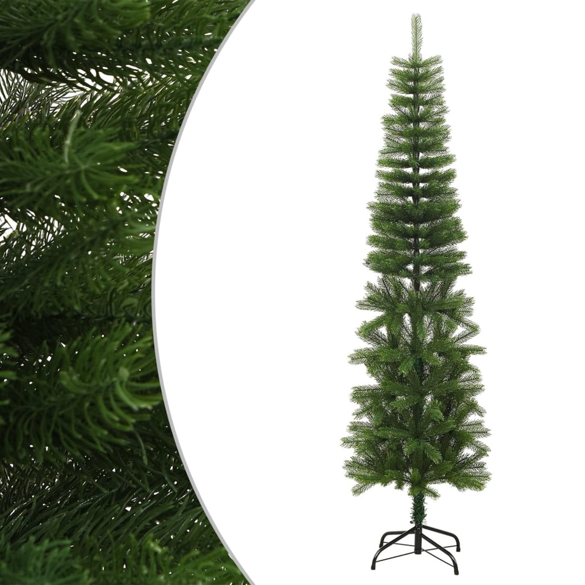 The Living Store Kunstkerstboom Slim 210 cm PE