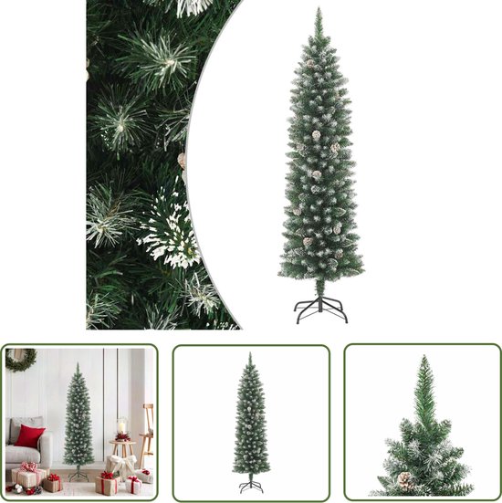The Living Store Kunstkerstboom Smal 180 cm PVC