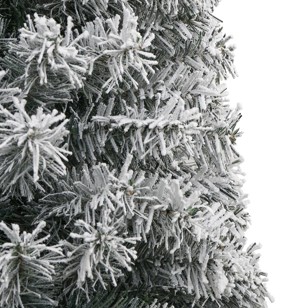 The Living Store Kunstkerstboom Smal 300 cm PVC Sneeuw
