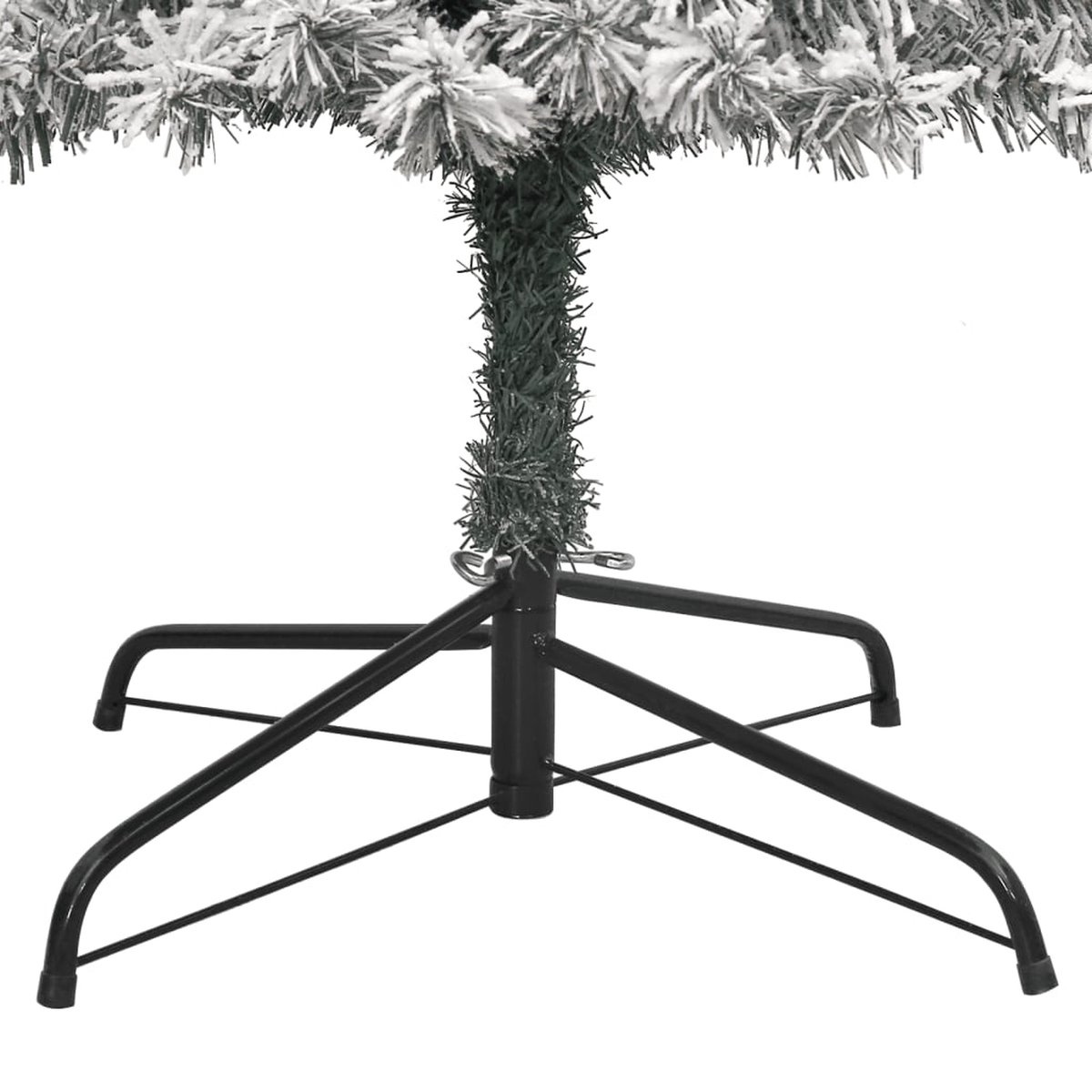 The Living Store Kunstkerstboom Smal 300 cm PVC Sneeuw