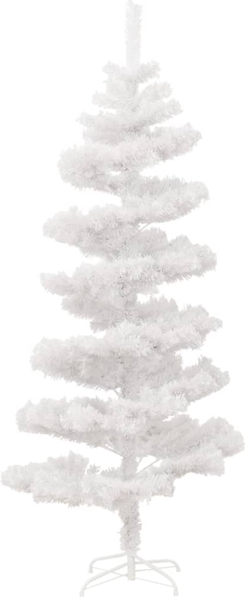 The Living Store Spiraal Kerstboom LED 150 cm PVC