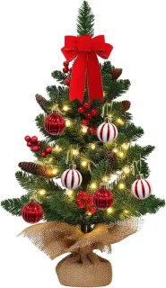 Thijox - kleine kunstkerstboom 60 cm