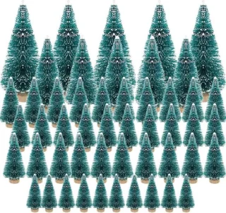 Thijox mini kunstkerstbomen groen