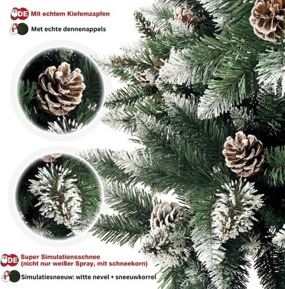 Thuys Kunstkerstboom 180 cm Groen