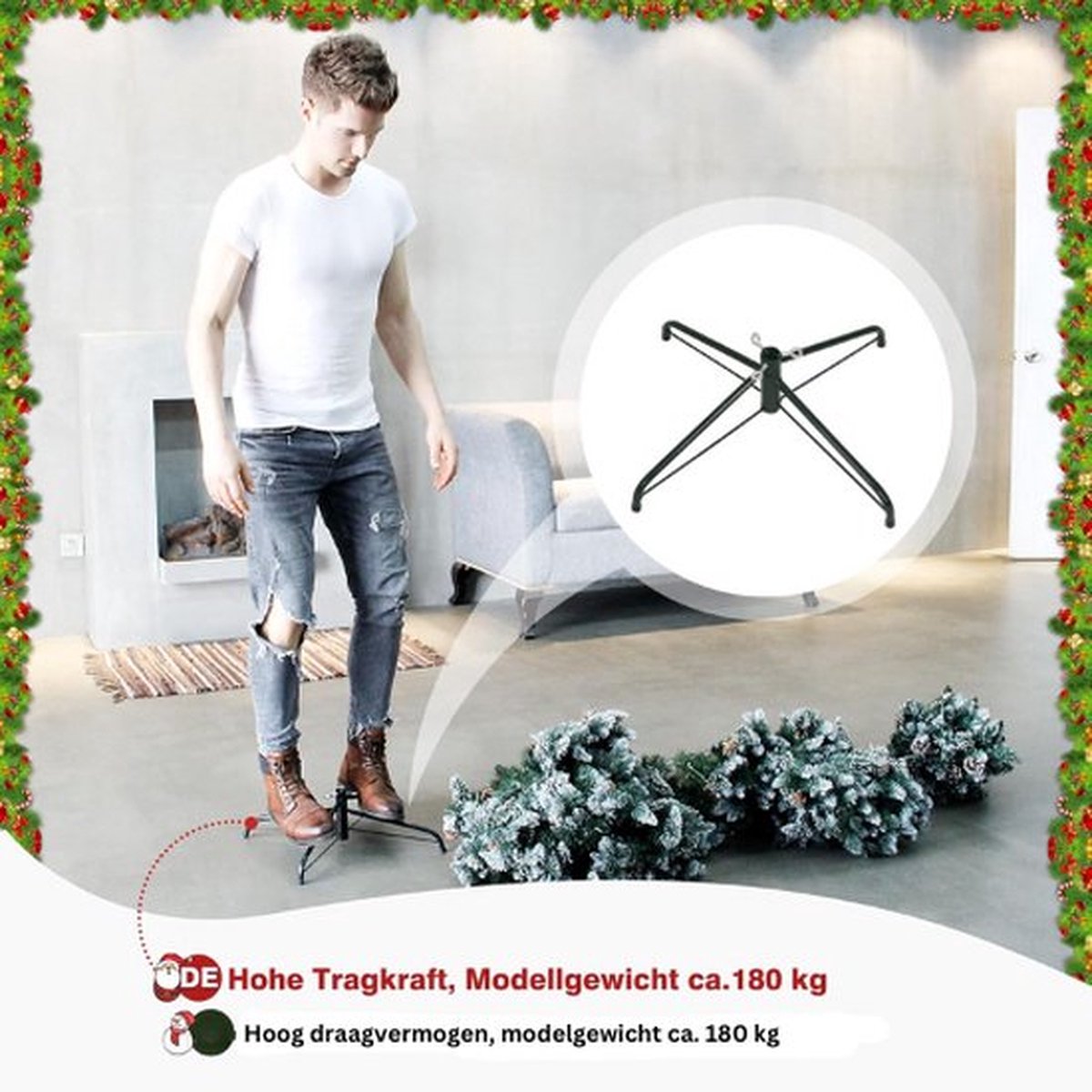 Thuys Kunstkerstboom 180 cm Groen