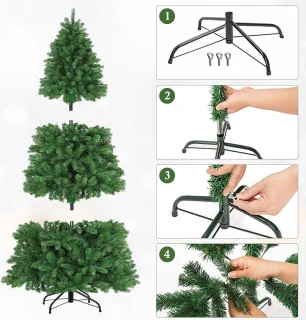Thuys Kunstkerstboom 180 cm PVC Groen