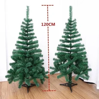 Tirol kunstkerstboom groen 120 cm met standaard