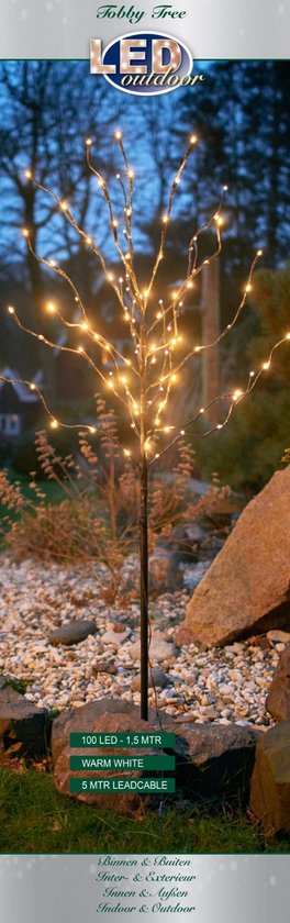Tobby Boom 150cm 100L LED Warm Wit