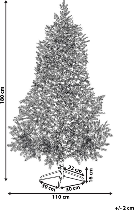 TOMICHI Kerstboom 180 cm